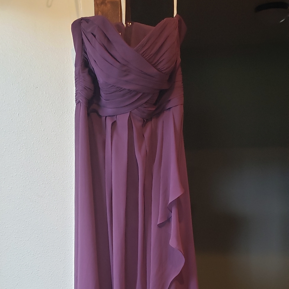 David's Bridal bridesmaid dress